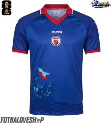 Haiti Domácí Dres MS 2026 Krátký Rukáv